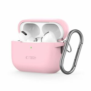 Tech-Protect Silicone Hook puzdro na Apple AirPods Pro 1 / 2, ružové vyobraziť