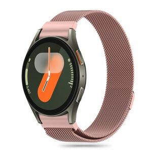 Tech-Protect Milanese remienok na Samsung Galaxy Watch 4 / 5 / 5 Pro / 6 / 7 / FE, rose gold vyobraziť