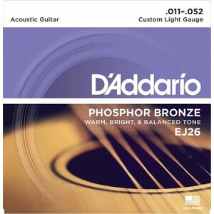 D'Addario EJ26 Struny pre akustickú gitaru vyobraziť