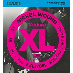 D'Addario EXL170SL Struny pre basgitaru vyobraziť