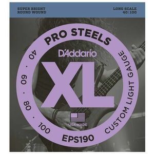 D'Addario EPS190 Struny pre basgitaru vyobraziť