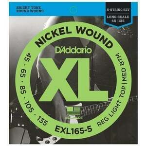 D'Addario EXL165-5 Struny pre 5-strunovú basgitaru vyobraziť