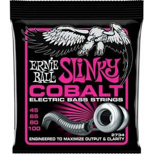 Ernie Ball 2734 Super Slinky Bass 45-100 Struny pre basgitaru vyobraziť