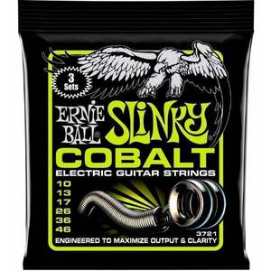 Ernie Ball 3721 Slinky Cobalt 3-Pack Struny pre elektrickú gitaru vyobraziť