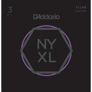 D'Addario NYXL1149-3P Struny pre elektrickú gitaru vyobraziť