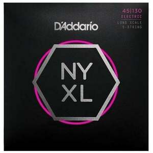 D'Addario NYXL45130 Struny pre 5-strunovú basgitaru vyobraziť