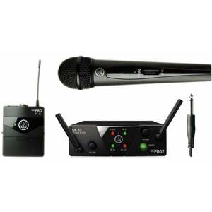 AKG WMS40 Mini2 Vocal/Instrumental Dual Bezdrôtový systém ISM2: 864.375MHz + ISM3: 864.85MHz vyobraziť