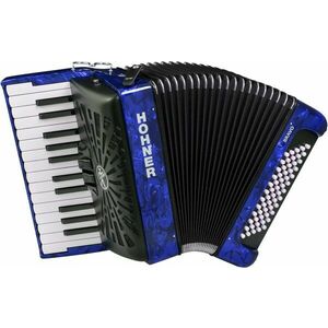 Hohner Bravo II 60 Klávesový akordeón Dark Blue vyobraziť