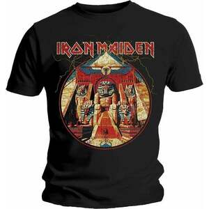 Iron Maiden Tričko Powerslave Lightning Circle Black S vyobraziť