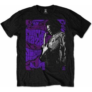 Jimi Hendrix Tričko Purple Haze Black XL vyobraziť