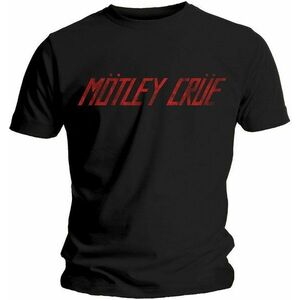 Motley Crue Tričko Unisex Distressed Logo Black S vyobraziť