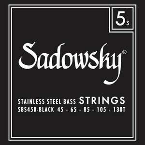 Sadowsky Black Label SBS-45B Struny pre 5-strunovú basgitaru vyobraziť