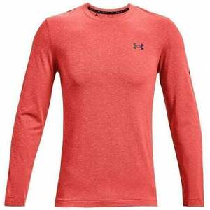 Under Armour Rush Seamless Mens Long Sleeve Venom Red/Black M Fitness tričko vyobraziť