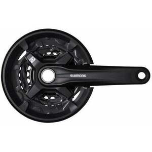 Shimano FC-MT210-3 175 mm 22T-30T-40T Hollowtech II Nitovaný Kľuky vyobraziť