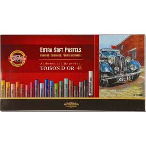 KOH-I-NOOR Set of Artist's Extra Soft Pastels Sada suchých pastelov 48 ks vyobraziť