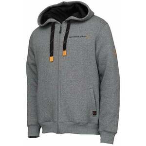 Savage Gear Mikina Classic Zip Hoodie Grey Melange L vyobraziť