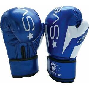 Sveltus Contender Boxing Gloves Metal Blue/White 10 oz Boxerské a MMA rukavice vyobraziť