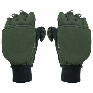 Sealskinz Windproof Cold Weather Convertible Mitten Olive Green/Black 2XL Cyklistické rukavice vyobraziť