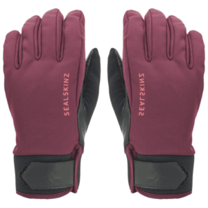 Sealskinz Waterproof All Weather Insulated Glove Red/Black XL Cyklistické rukavice vyobraziť