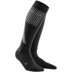 CEP Winter Compression Tall Black II Bežecké ponožky vyobraziť