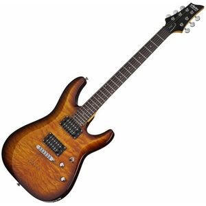 Schecter C-6 Plus Vintage Sunburst Elektrická gitara vyobraziť