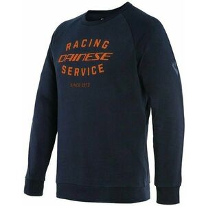 Dainese Paddock Sweatshirt Black Iris/Flame Orange M Mikina vyobraziť