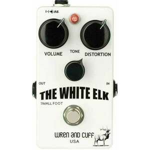 Wren and Cuff White Elk Small Foot Fuzz Gitarový efekt vyobraziť