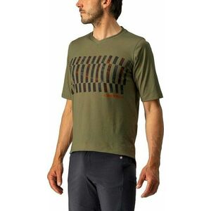 Castelli Trail Tech SS Dres Olive Green/Dark Gray/Orange Rust S vyobraziť