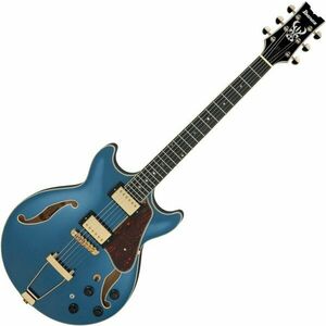 Ibanez AMH90-PBM Prussian Blue Metallic Semiakustická gitara vyobraziť