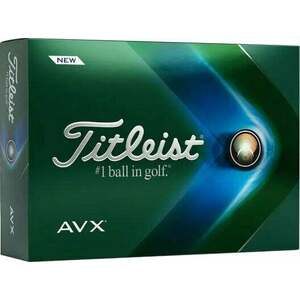 Titleist AVX 2022 White Golfové lopty vyobraziť