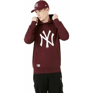 New York Yankees MLB Seasonal Team Logo Red Wine/White S Mikina vyobraziť