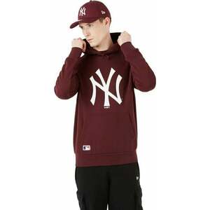 New York Yankees MLB Seasonal Team Logo Red Wine/White L Mikina vyobraziť