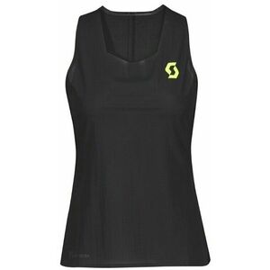 Scott RC Run Kinetech Womens Tank Yellow/Black M Bežecké tielko vyobraziť