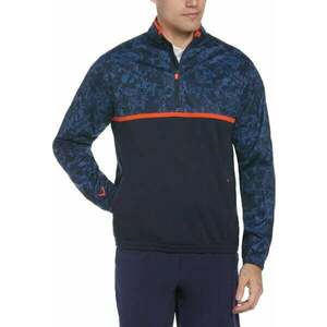 Callaway Abstract Camo Printed Wind 1/4 Zip Navy Blazer XS Mikina vyobraziť