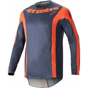 Alpinestars Techstar Arch Jersey Night Navy/Hot Orange L Motokrosový dres vyobraziť