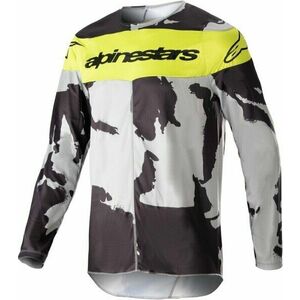 Alpinestars Racer Tactical Jersey Gray/Camo/Yellow Fluorescent M Motokrosový dres vyobraziť