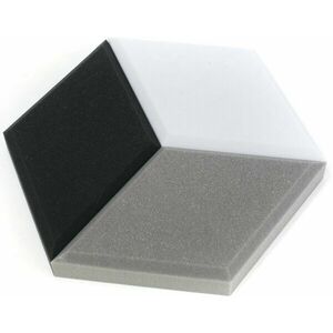 Veles-X Acoustic Hexagon Anthracite Absorpčný penový panel vyobraziť