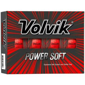 Volvik Power Soft Red Golfové lopty vyobraziť