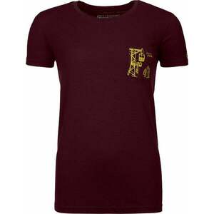 Ortovox 185 Merino Way To Powder T-Shirt W Dark Wine S Termoprádlo vyobraziť