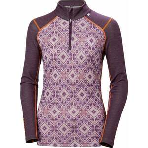 Helly Hansen W Lifa Merino Midweight 2-in-1 Graphic Half-zip Amethyst Star Pixel XL Termoprádlo vyobraziť