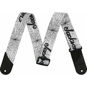 Jackson Cracked Mirror Strap Gitarový pás White vyobraziť