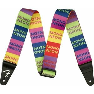 Fender MonoNeon Logo Strap Gitarový pás Multi vyobraziť