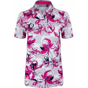 Kjus Womens Enya Printed S/S Magenta/Alloy 34 Polo košeľa vyobraziť