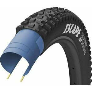 Goodyear Escape Ultimate Tubeless Complete 29/28" (622 mm) Black 2.35 Tubeless Ready Plášť na MTB bicykel vyobraziť