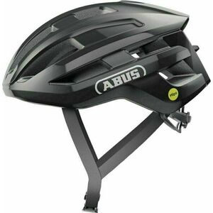 Abus PowerDome MIPS Shiny Black L Prilba na bicykel vyobraziť