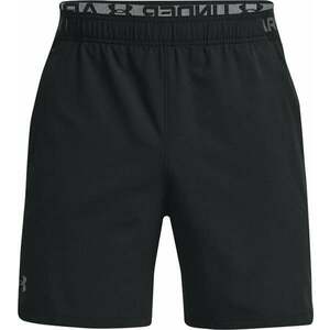 Under Armour Men's UA Vanish Woven 6" Shorts Black/Pitch Gray XS Fitness nohavice vyobraziť