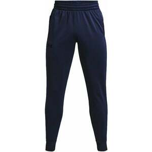 Under Armour Men's Armour Fleece Joggers Midnight Navy/Black XL Fitness nohavice vyobraziť