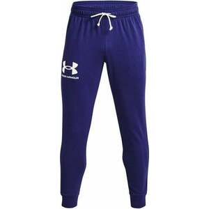 Under Armour Men's UA Rival Terry Joggers Sonar Blue/Onyx White S Fitness nohavice vyobraziť