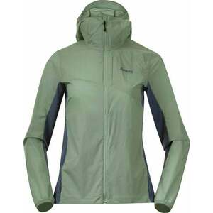 Bergans Rabot Lt Windbreaker Women Jade Green/Orion Blue S Outdoorová bunda vyobraziť