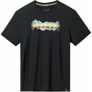 Smartwool Mountain Horizon Graphic Short Sleeve Tee Black S Tričko vyobraziť